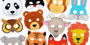 Маски на голову для детей