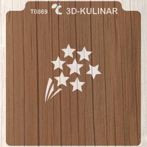 Трафарет  Праздничный салют