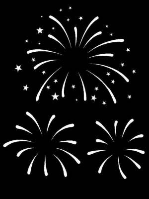 Трафареты Салюта