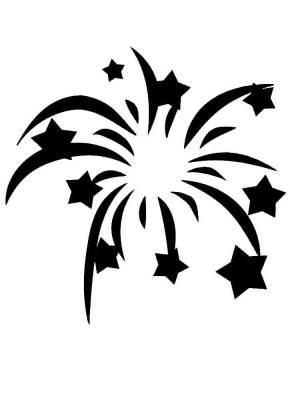 Трафареты Салюта