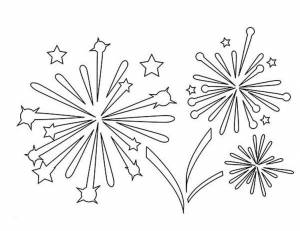 Трафареты салюта для вырезания из бумаги