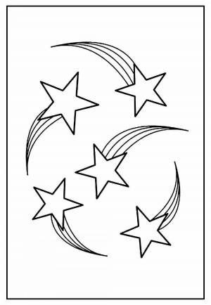 Картинки звезд для оформления окон