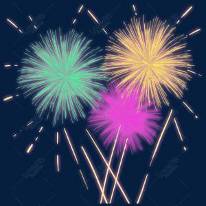 Красивый фейерверк шаблон фейерверк Блум изображение_Фото номер 611706021_PSD Формат изображения_ru