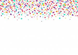 Разноцветный круг конфетти дизайн фона очаровательный праздник праздничный шаблон наложения векторная иллюстрация