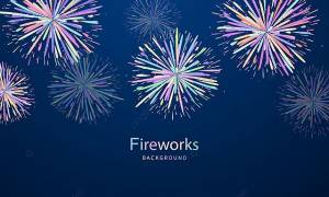 шаблон фона празднования с лентами фейерверков, салют, открытка, фестиваль фон картинки и Фото для й загрузки