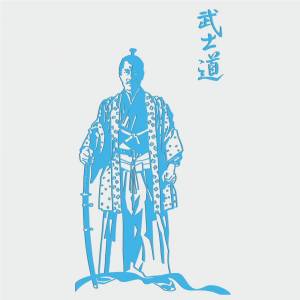 Трафарет Самурай