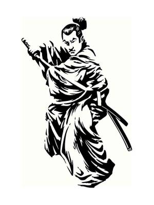 Трафареты Самурая