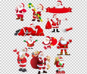 Рождественский фестиваль Санта-Клауса, коллекция Санта-Клауса, Разное, шаблон, плакат png