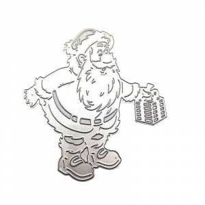 Подарочный дизайн в стиле Санта-Клауса, металлические штампы, сделай сам, скрапбукинг, тиснение, трафарет, бумага, шаблон для альбома