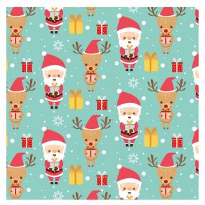 Шаблон санта-клауса