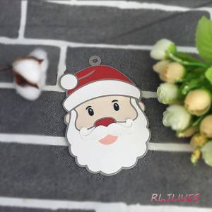 Рождественские металлические штампы с изображением Санта-Клауса, трафареты для «сделай сам», скрапбукинг, фотоальбом, декоративное тиснение, «сделай сам», бумажные открытки