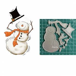 Забавные рождественские Вырубные штампы в виде Санта-Клауса Новое поступление 2022 Трафарет Шаблон Скрапбукинг для изготовления открыток DIY вырубки штамп крафт Декор