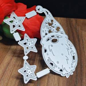 Maijiabao Санта-Клаус звезды металлические штампы трафареты для скрапбукинга альбом карты ремесло