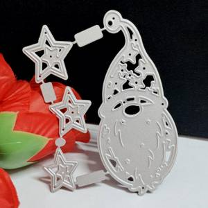 Maijiabao Санта-Клаус звезды металлические штампы трафареты для скрапбукинга альбом карты ремесло