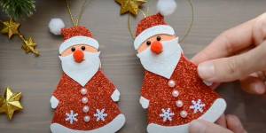 Как сделать Деда Мороза  Санта-Клауса своими руками