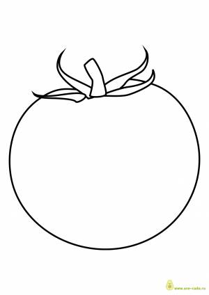 Трафареты овощей для вырезания а4   и