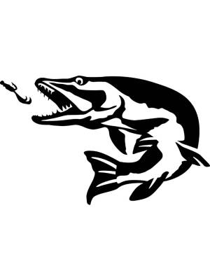 Трафареты Щуки