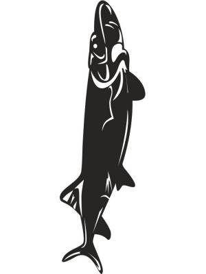 Трафареты Щука