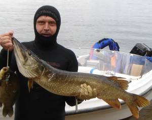 Подводная охота с Александром