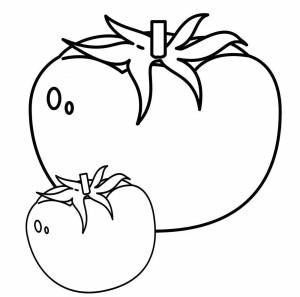 Раскраска Помидор