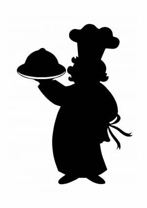 Трафареты Повар