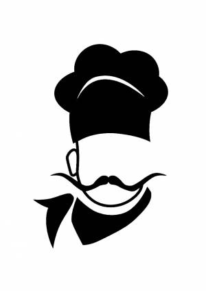 Трафареты Повар