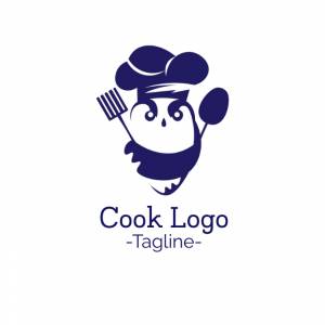 Шаблон повара логотип еда дизайн логотипа шаблон