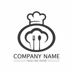 Шаблон логотипа шеф-повара
