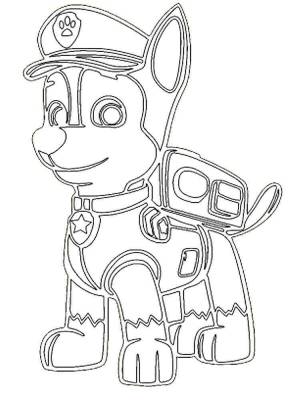 Трафареты Щенячий Патруль