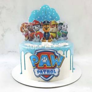 Арты щенячий патруль торт
