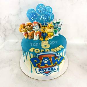 Арты щенячий патруль торт
