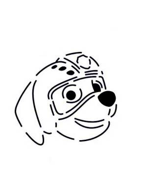 Трафареты Щенячий Патруль