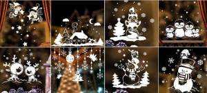 Вытынанки на Новый Год, трафареты на окна и шаблоны для вырезания из бумаги