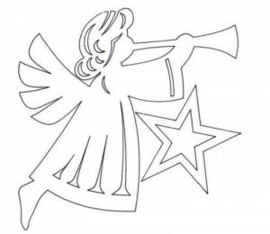 Вытынанки на окна к Новому году 2024