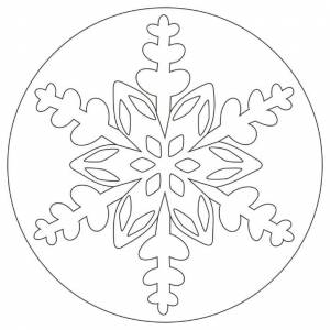 Снежинки трафареты-вытынанки для вырезания, 50 штук 2019 года