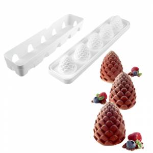 Форма сконовая ШИШКИ с держателем