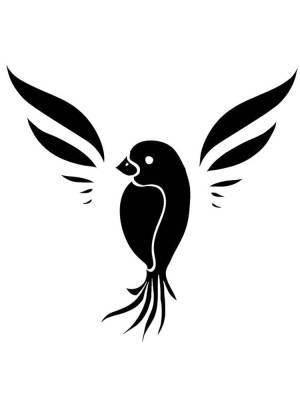 Трафареты Птиц