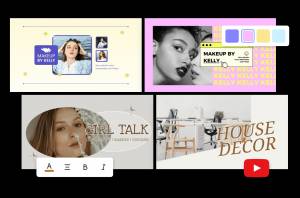 Онлайн-конструктор шапки для ютуба с бесплатными шаблонами