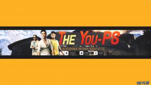 PSD шапка для YouTube