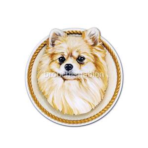 ШАБЛОН ШПИЦ МЕДАЛЬОН