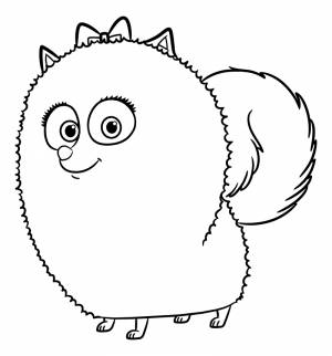 Раскраски шпиц