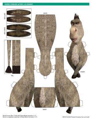 DIY 3-D Donkey