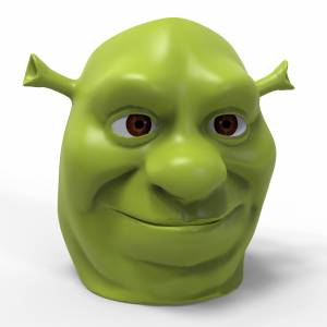 Файл STL Держатель для ручки Шрек STL OBJ・3D-печать дизайна для загрузки・Cults