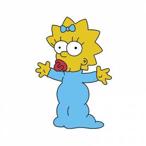 Металлические Вырубные штампы Baby Lisa Simpsons, вырубки из мультфильма « Симпсоны» для рукоделия, скрапбукинга, альбома, бумажных открыток, тисненые Шаблоны