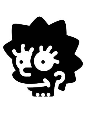 Трафареты Симпсонов для вырезания из бумаги