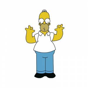 Металлические Вырубные штампы Гомера Симпсона вырубки персонажей для «сделай сам» скрапбукинга альбома бумаги карты тисненый Шаблон трафарет