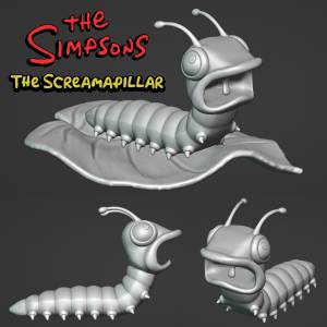 Файл STL Крикливая пилюля из Симпсонов ・Шаблон для 3D-печати для загрузки・Cults