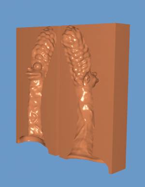 Файл STL Мардж Симпсон фаллоимитатор 2 часть формы ・Шаблон для загрузки и 3D-печати・Cults