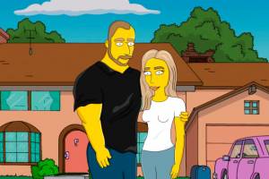 Портрет в стиле Симпсоны за 1 500 руб