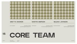 Шаблон предложения бренда для оформления презентации вашей следующей деловой встречи